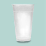 24 oz clear petcup