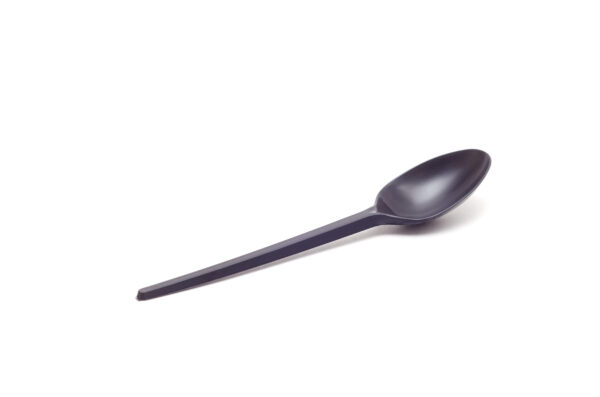 Heavy Weight Black Soup Spoon