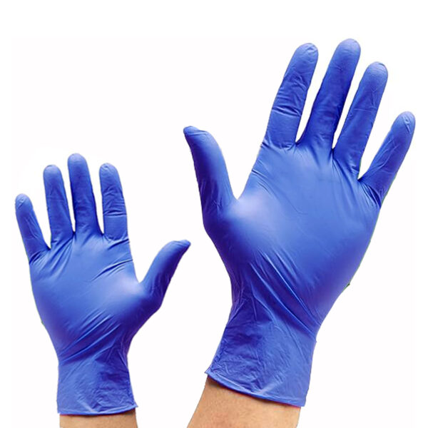 Nitrile glove powder free medium