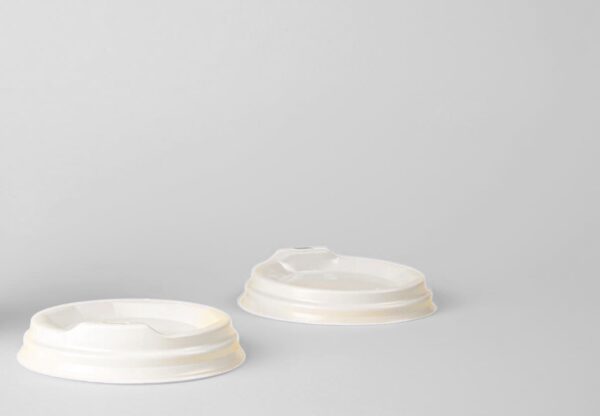 Travel Lid- Reclosable White